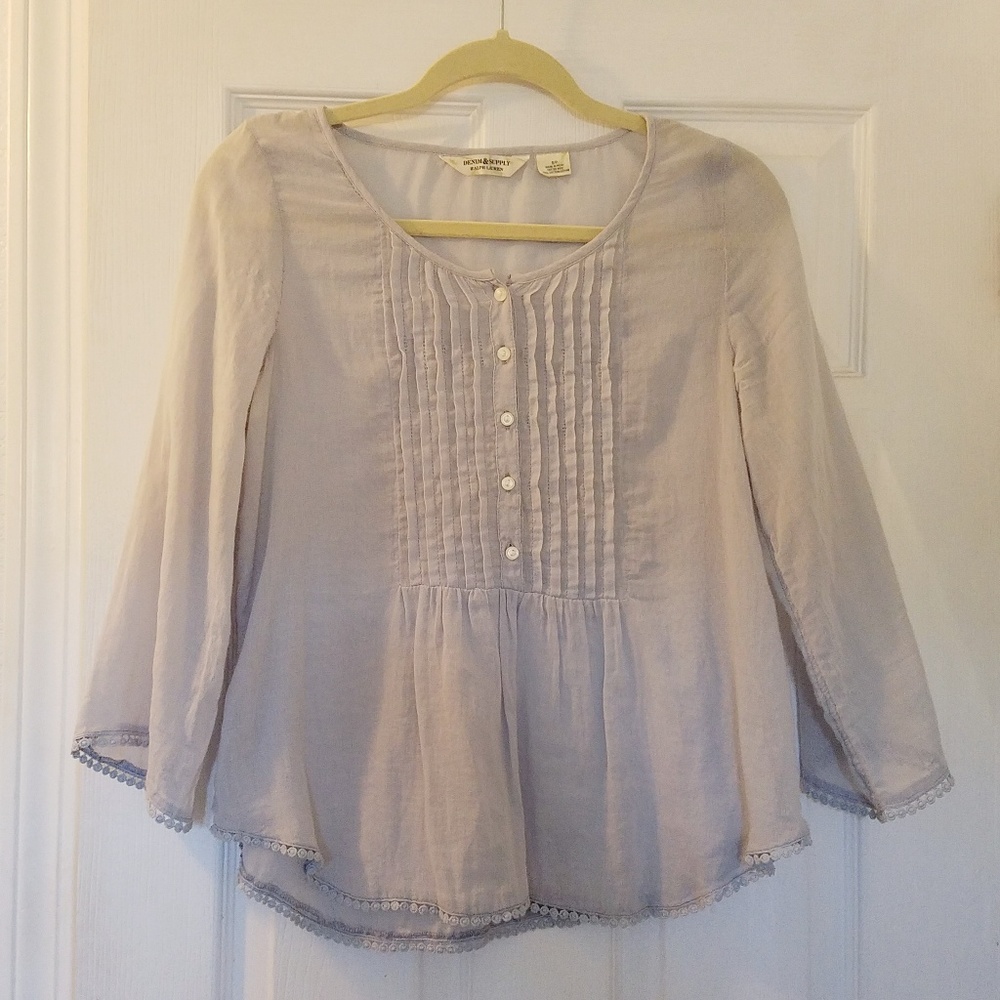 ☘3 for $24☘Ralph Lauren 100% cotton shirt